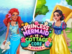 თამაში Princess Cottage Core vs Mermaid Core Rivals ონლაინ
