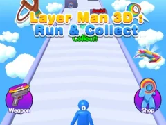 თამაში Layer Man 3d Run Collect ონლაინ