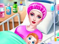 თამაში Pregnant Mom Newborn Care ონლაინ