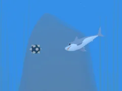 თამაში Lonely Shark Frenzy ონლაინ