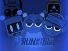 თამაში Sprunki Blue Mod ონლაინ