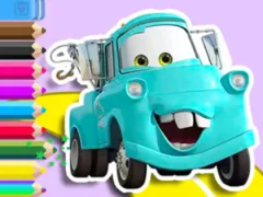 თამაში Coloring Book: Mater Cars ონლაინ