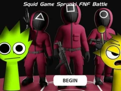 თამაში Squid Game Sprunki Fnf Battle ონლაინ