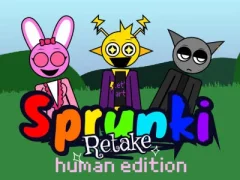 თამაში Sprunki Retake: Human Edition ონლაინ