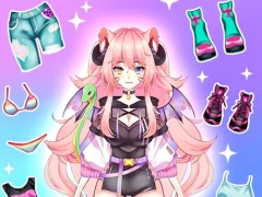 თამაში Anime Dress Up Moe ონლაინ