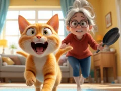 თამაში Bad Cat Simulator ონლაინ