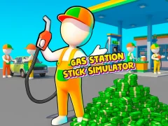 თამაში Gas Station - Stick Simulator ონლაინ