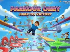 თამაში Parkour Obby Jump to Victory ონლაინ
