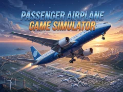 თამაში Passenger Airplane Game Simulator ონლაინ