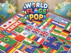 თამაში World Flags Pop ონლაინ