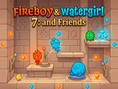 თამაში Fireboy & Watergirl 7: and Friends ონლაინ