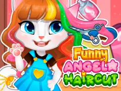თამაში Funny Angela Haircut ონლაინ