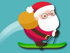 თამაში Avalanche Santa Ski Xmas ონლაინ