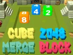 თამაში 2048 Cube Merge Block ონლაინ