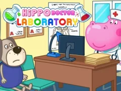 თამაში Hippo Doctor Laboratory ონლაინ