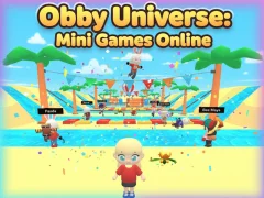თამაში Obby Universe: Mini Games Online ონლაინ