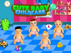 თამაში Cute Baby Child Care ონლაინ