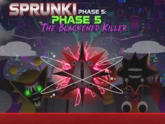 თამაში Sprunki Phase 5: The Blackened Killer ონლაინ
