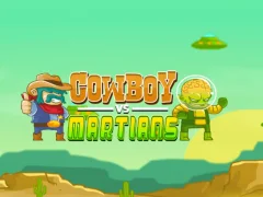 თამაში Cowboys vs. Martians ონლაინ