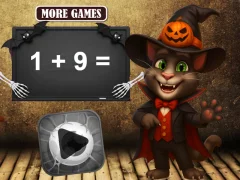 თამაში Halloween Tom Math Challenge ონლაინ