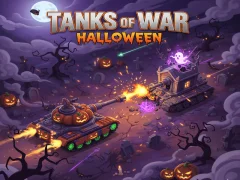 თამაში Tanks of War Halloween ონლაინ
