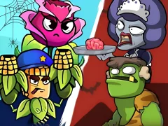 თამაში Plants Vs Zombies - Merge Defense ონლაინ