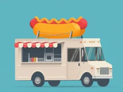 თამაში Food Trucks Jigsaw ონლაინ