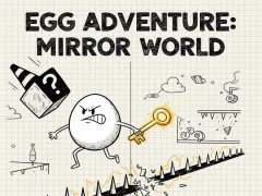 თამაში Egg Adventure: Mirror World ონლაინ