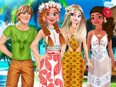 თამაში Princess Birthday in Hawaii ონლაინ