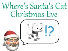 თამაში Where's Santa's Cat Christmas Eve ონლაინ