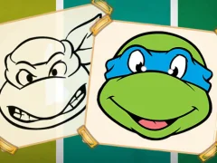 თამაში Ninja Turtles Coloring Book ონლაინ