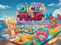 თამაში Dice & Flag ონლაინ