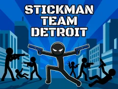 თამაში Stickman Team Detroit ონლაინ