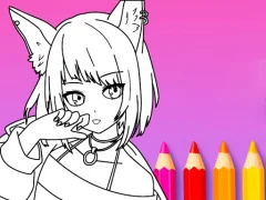 თამაში Anime Manga Coloring Book ონლაინ