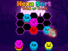 თამაში Hexa Sort Trick or Treat ონლაინ