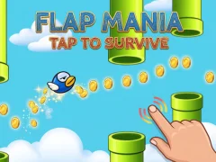 თამაში Flap Mania Tap to Survive ონლაინ
