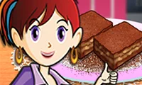 თამაში Sara`s Cooking Class Caramel Nut Brownie ონლაინ