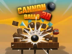 თამაში Cannon Balls 3D ონლაინ