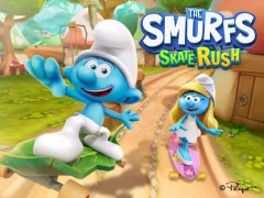 თამაში The Smurfs Skate Rush ონლაინ