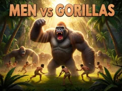თამაში Men Vs Gorillas ონლაინ