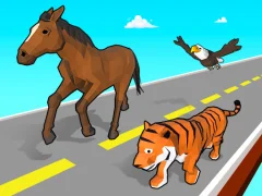 თამაში Animal Transform Race ონლაინ