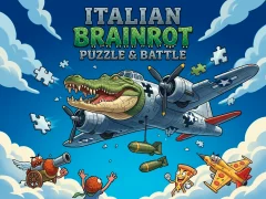 თამაში Italian Brainrot: Puzzle & Battle ონლაინ