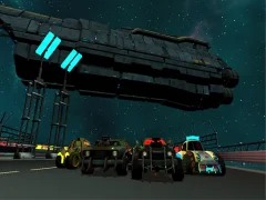 თამაში Moon Car Stunt ონლაინ