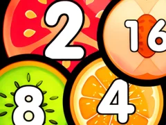 თამაში Merge Balls Shooter 2048 Connect Fruits ონლაინ