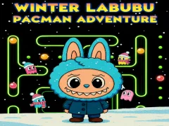 თამაში Winter Labubu Pacman Adventure ონლაინ