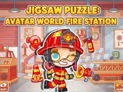 თამაში Jigsaw Puzzle: Avatar World Fire Station ონლაინ