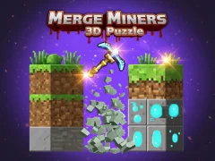 თამაში Merge Miners 3D Puzzle ონლაინ