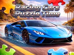 თამაში Racing Cars Puzzle Time ონლაინ