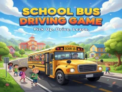 თამაში School Bus Driving Game ონლაინ