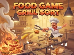 თამაში Food Game Grill Sort ონლაინ